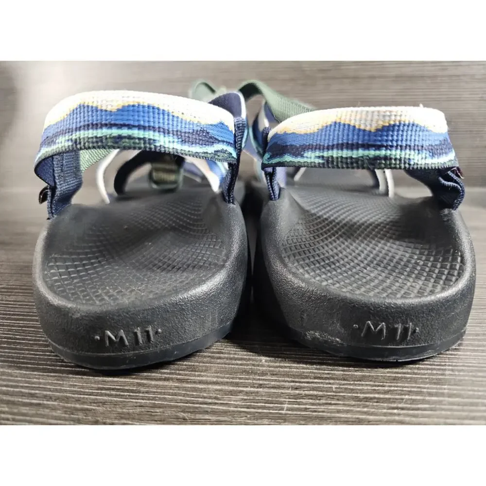CHACO MEN'S Z/CLOUD 2 CUSHIONED SANDAL LANDSCAPE 11 US Multicolor Strappy USA